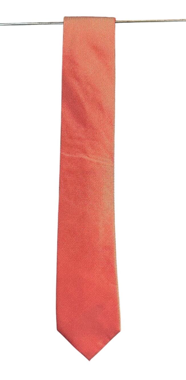 Chaps 100% silk necktie pink rose light red office professional work Holiday